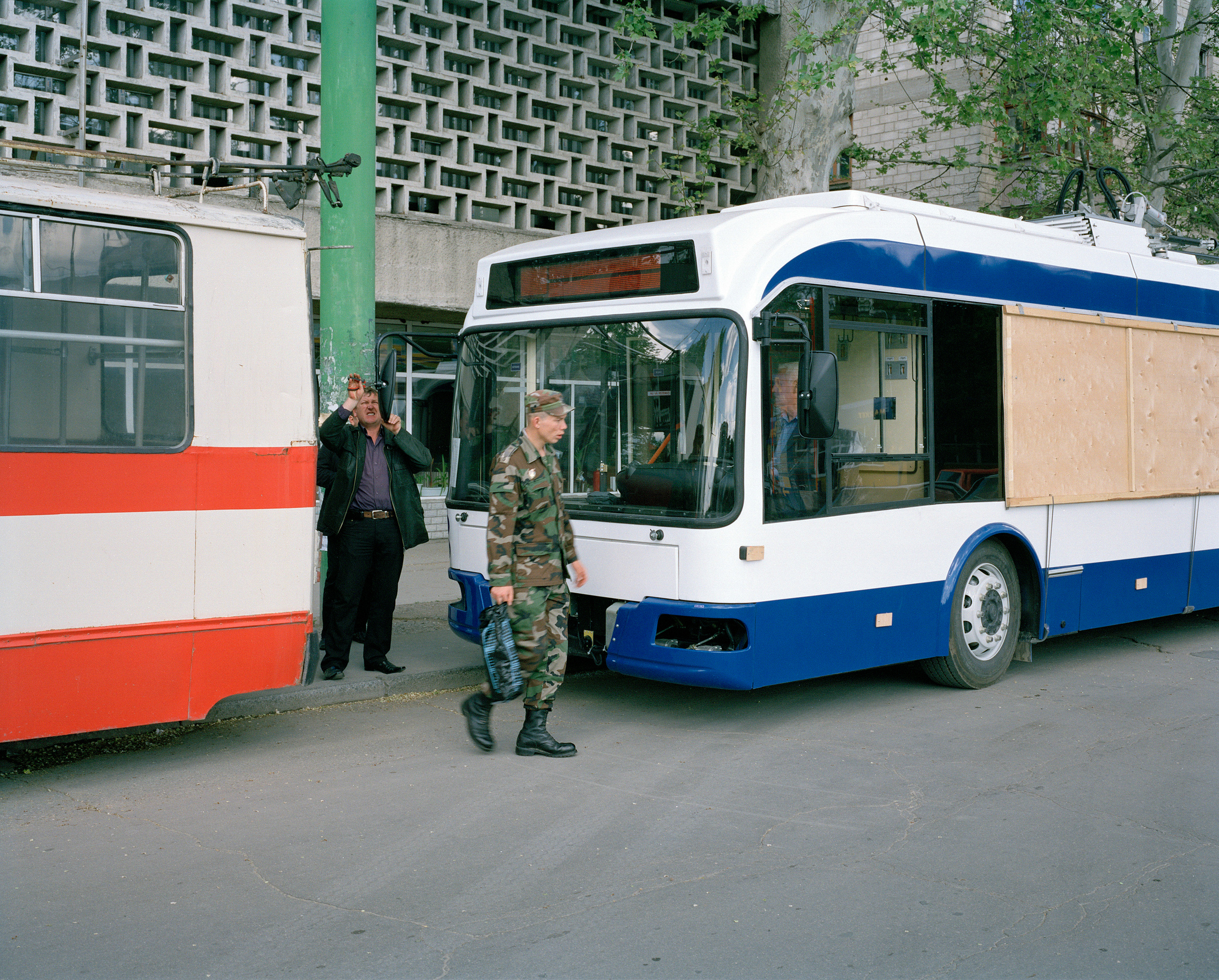 Repaired Bus